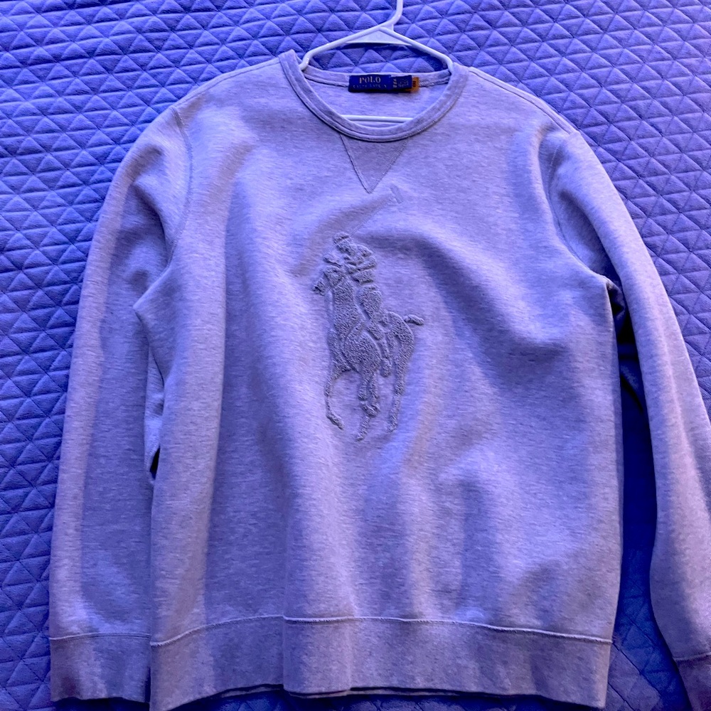 Ralph Lauren grey sweater only worn once washed twice